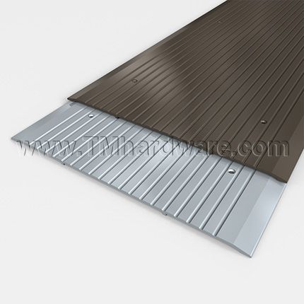 Barzen #TF12 Flat Door Threshold, 12" Wide, .25" Height Non-Welded Design - Quick Ship