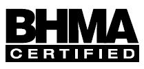 BHMA Certification for Pemko Door Bottom with Neoprene Seal, 3151N