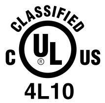 UL Classification Rating for Pemko Door Bottom with Neoprene Seal, 3151N