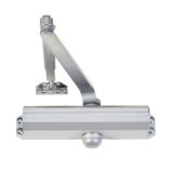 Door Closer in Satin Chrome Finish