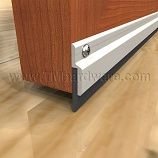 Rubber Door seal applied to a door