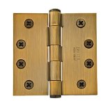Door Hinge in antique brass finish