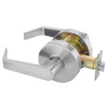 Door Lock handle in Chrome Finish