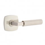 L-Square Faceted Lever Series