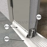 Exterior Outswing Door Gasket System