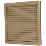 Door Louver in Beige Finish