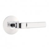 Door Handle in Polished Chrome Finish