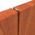 Zero #159FS-A Meeting Stile, Mortised Aluminum Track with Fire Stop Material