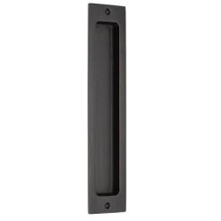 Emtek #220410 Flush Door Pull, Rustic Modern Design