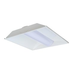 Topaz F-VTC22/40/PCTS/D-86 LED Center Basket Troffer, Power and CCT Selectable, 2'x2'
