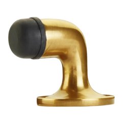 Emtek Floor Mounted Door Bumpers Polished Brass (US3) Finished