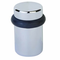 Emtek Cylinder Floor Bumpers with Screws Satin Brass (US4) Finished