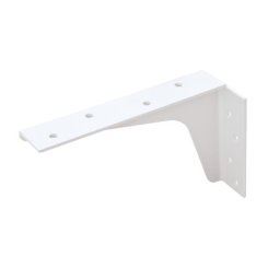 Hafele Work Surface Brackets, Rigid, 5" x 8" (127mm x 203.2mm), Steel, Black
