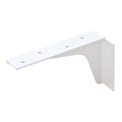 Hafele Work Surface Brackets, Rigid, 8x12" (203.2x304.8mm), Steel, Black