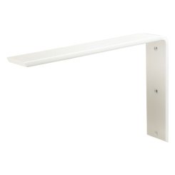 Front Mounting Bracket, Centerline Countertop Support, 12" X 10", Steel, Black