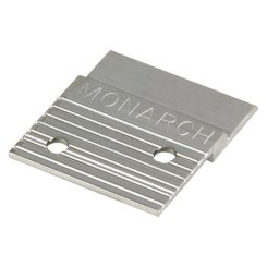 Hafele Z-Clips, 1-1/2" Width, 5/8" Lift-off, with Holes, Aluminum, Mill Finish