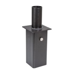 Topaz SQ5TA/BZ-96 5" Square Pole to Tenon Adapter for 1 Area and Flood Lights