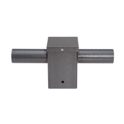 Topaz SQ4TA2/BZ-96 4" Square Pole to Tenon Adapter for 2 Area and Flood Lights