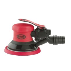 Hafele Sioux Pneumatic Random Orbit Sander for PSA Adhesive discs without holes