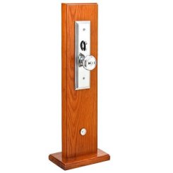 Emtek 3306 Manhattan Brass Mortise Entry Set