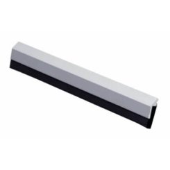 Pemko #332CR3684 Door Gasket, .56" Aluminum Casing with Sponge EPDM Seal -  Clear Anodized Aluminum