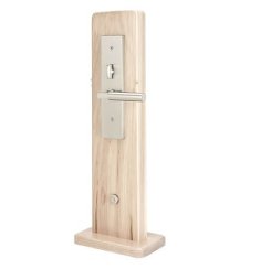 Emtek 3348 Lugano Brass Mortise Entry Set