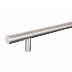 Trimco Standard Ladder Pull with Straight Standoff and Square Ends