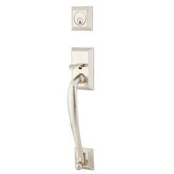 Modern Square Crystal Knob in Polished Chrome Finish