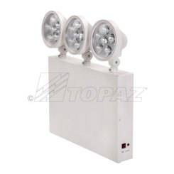 Topaz EL/LED/WH-NYC LED Emergency Light, NYC Approved, 2 Heads