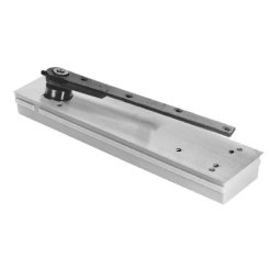 Norton 50 Series, Door Closer, Center Hung, Single Acting, 36" Door Width, Non-hold Open w/ Backcheck, Bright Brass Finish