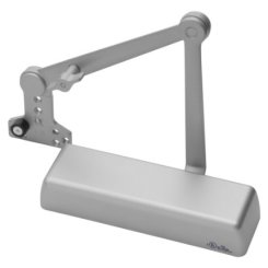 Accentra 5821T Door Closer, Heavy-Duty Hold Open Parallel Arm with Thumbturn and Removable Stop - QUICKSHIP, Dark Bronze Painted (US20) Finish