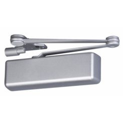 Accentra 5831T Door Closer, Heavy-Duty Hold Open Parallel Arm with Thumbturn and Removable Stop, Dark Bronze Painted (US20) Finish