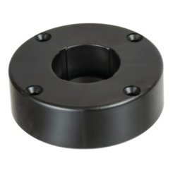 Häfele AXILO™ 78, Round Mounting Plate, Screw Mount, Black