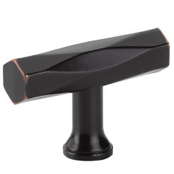 Emtek 86729 Tribeca T-Knob- Satin Brass