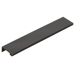 Emtek 87160 Edge Pull- Flat Black