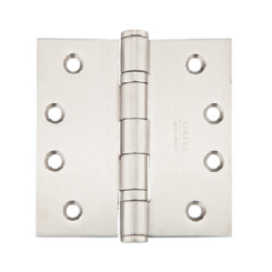 Emtek 9841532D Stainless Steel, Ball Bearing, 4.5" x 4.5", Square  Corner - PAIR