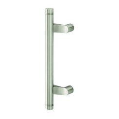 Rockwood RM3181 Grooved Offset Door Pulls with Flat Ends, 1-1/4" Diameter