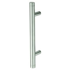 Rockwood RM3161 Grooved Straight Door Pulls with Flat Ends, 1-1/4" Diameter