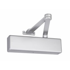 Norton 7570, Door Closer, Surface Closer, Regular rigid arm, No Hold Open, Aluminum Painted Finish