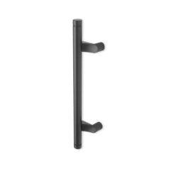 Rockwood RM3181 Grooved Offset Door Pulls with Flat Ends, 1-1/4" Diameter