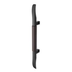 Rockwood RM6121 Straight Pull - Square Posts, Upholstery Leather Pulls