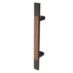 Rockwood RM4730 AccenTek - Solid Pull with Accents, OptiCoat™ Inlay, Straight Pull