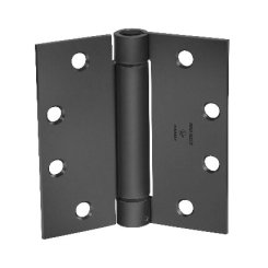 McKinney Standard Spring Hinge Ball Bearing, Full Mortised Satin Chrome (US26D) Finished