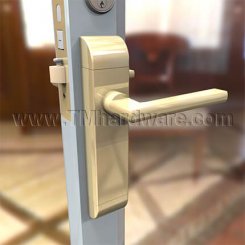Adams Rite Deadlock 2190-MD Dual Force®, Interconnected Deadbolt/Deadlatch, Centro Designer Handle, For Narrow Stile Aluminum Doors