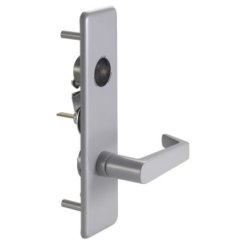 Accentra AU-426F Escutcheon x Lever Trim, Classroom / Storeroom, Less Cylinder, Augusta Lever, Satin Stainless Steel Finish