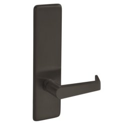 Accentra AU-428F Escutcheon with Lever Handle for Panic Bars, Passage / Dummy Function, Augusta Lever - QUICK SHIP