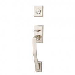Ares Entry set in Satin Nickel