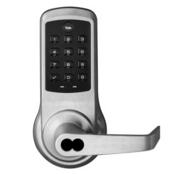 Accentra Smart Lock NTB612-NR nexTouch, Stand Alone Unit with Keypad, No Radio, Augusta Lever, PARA Keyway