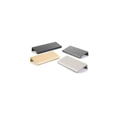 Baker Cabinet Edge Pull - Brushed Nickel
