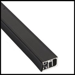 NGP 1038N Door Gasket, 1.25" Aluminum Casing with Adjustable .25" Neoprene Bulb Seal